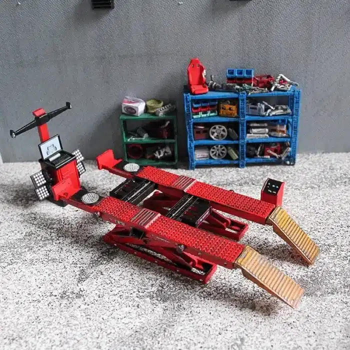 pont élévateur voitures 1/64 1