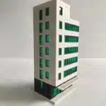 Immeuble moderne pour diorama 1/150 3