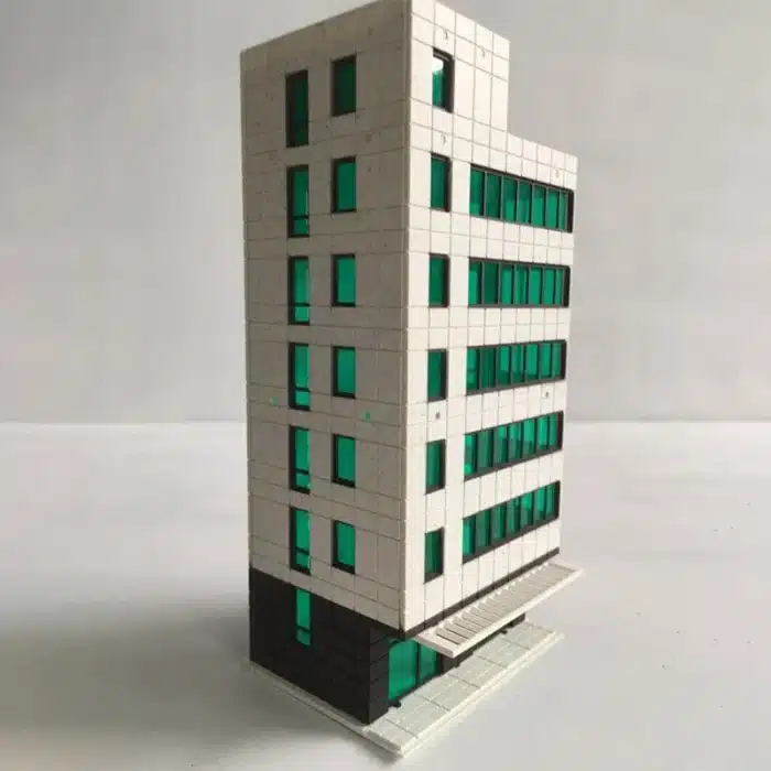 Immeuble moderne pour diorama 1/150 3