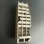 Maquette building en ruine N 1