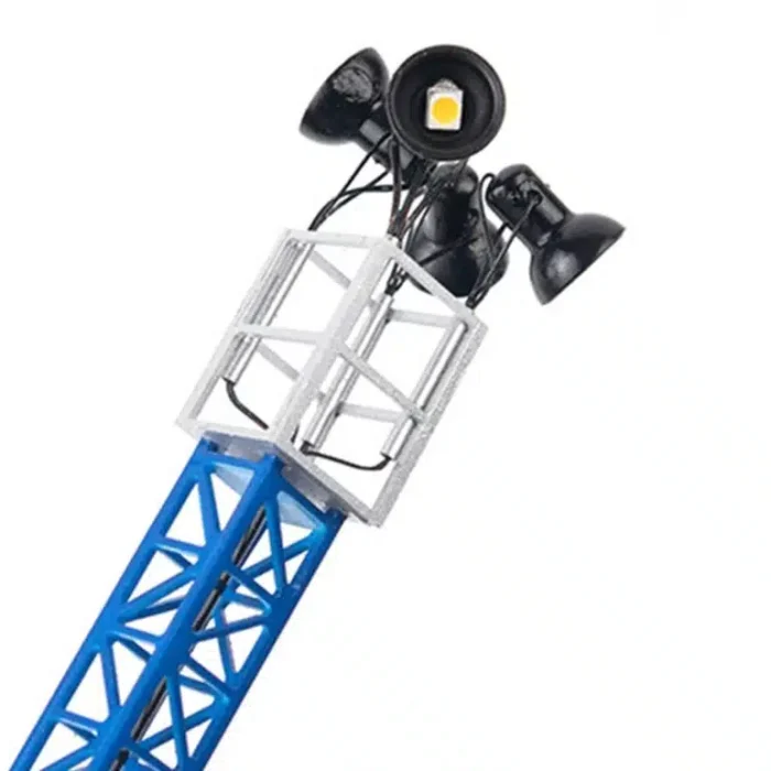 Lampadaire miniature chemin fer 1