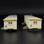 Bungalows de chantier miniatures 1/87 3