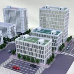 Maquette immeuble bureaux N petit 4