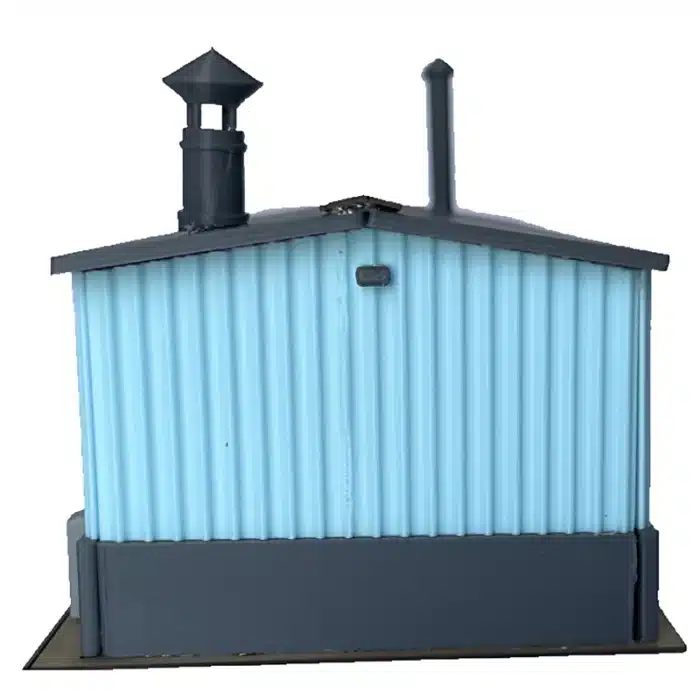 maquette de bâtiment industriel miniature HO 4