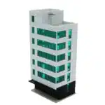 Immeuble moderne pour diorama 1/150 6