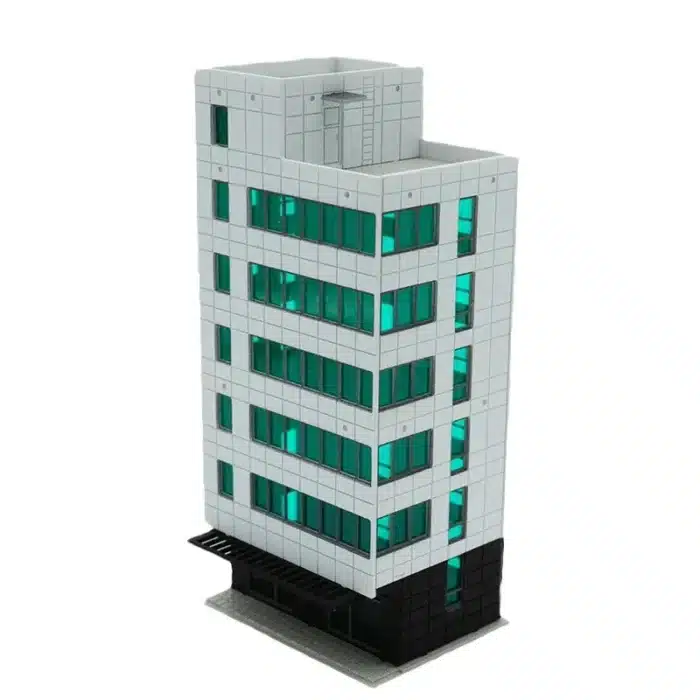 Immeuble moderne pour diorama 1/150 6