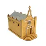 Maquette église romaine antique échelle 1/72 5