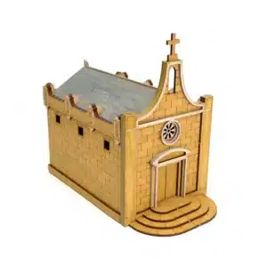 Maquette église romaine antique échelle 1/72 5