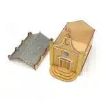Maquette église romaine antique échelle 1/72 4