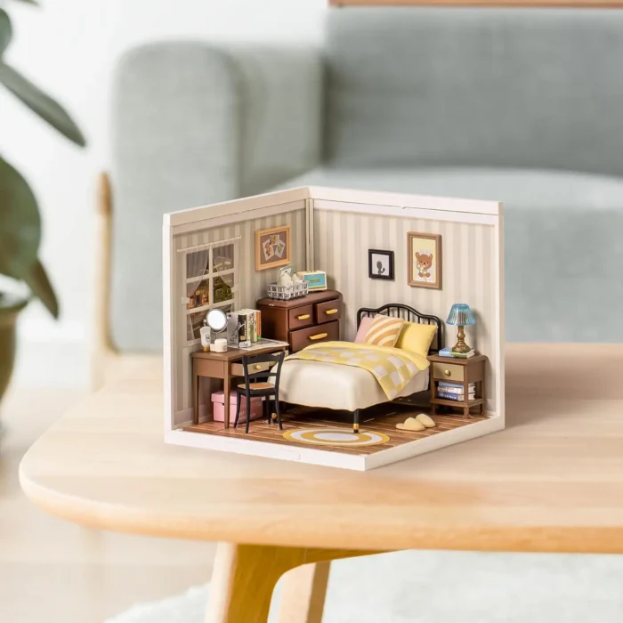 Maquette Puzzle 3D chambre traditionnelle 2