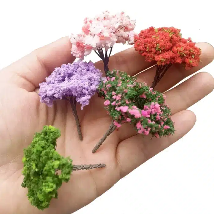 arbres lilas miniature​ 5 cm 1