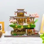 Kit maquette 3D Pavillon Japonais avec éclairage 1