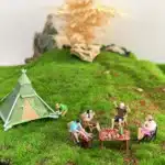 Scène de camping ou randonnée 1/64 1