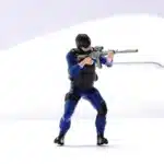 Figurine police unité d'intervention 1/64 5