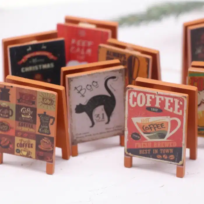 Enseigne Miniature Bois 6