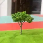 arbres à fleurs pour miniatures 5 cm 6
