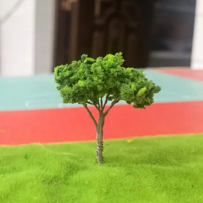 arbres à fleurs pour miniatures 5 cm 6