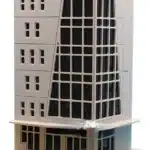 Immeuble de bureaux modernes de ville pour maquette 2