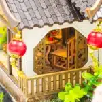 Kit maquette 3D Pavillon Japonais avec éclairage 6
