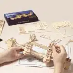 Maquette Puzzle 3D Bois Tower Bridge 5