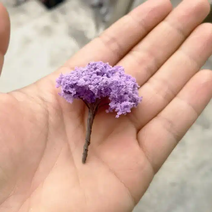 arbres lilas miniature​ 5 cm 7