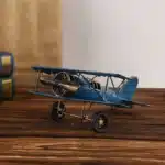 Avion miniature style rétro WWII 3