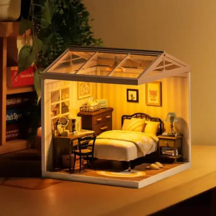 Maquette Puzzle 3D chambre traditionnelle 1