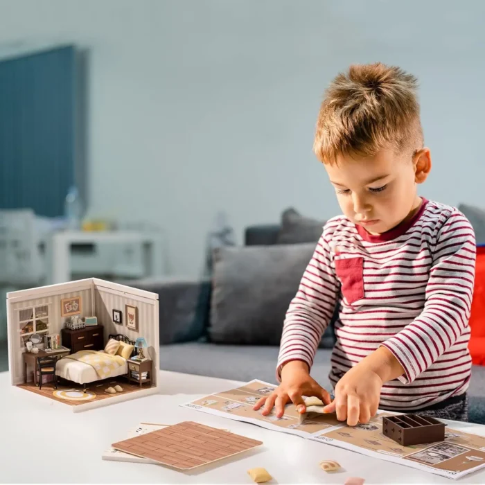 Maquette Puzzle 3D chambre traditionnelle 4