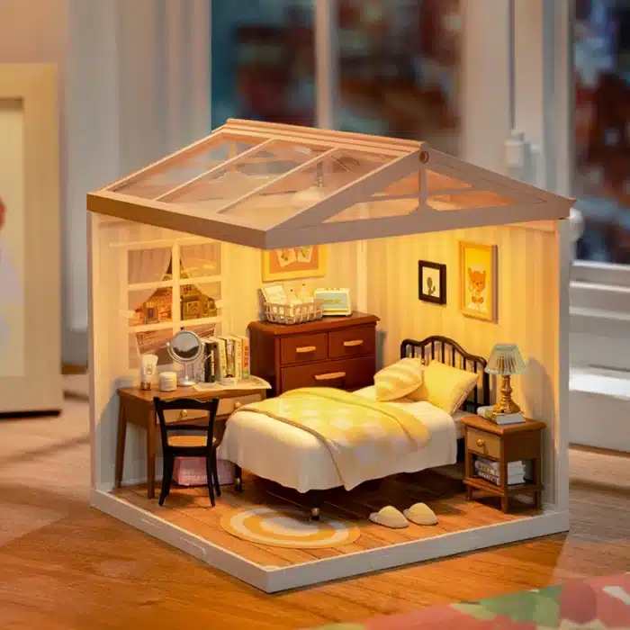 Maquette Puzzle 3D chambre traditionnelle 7
