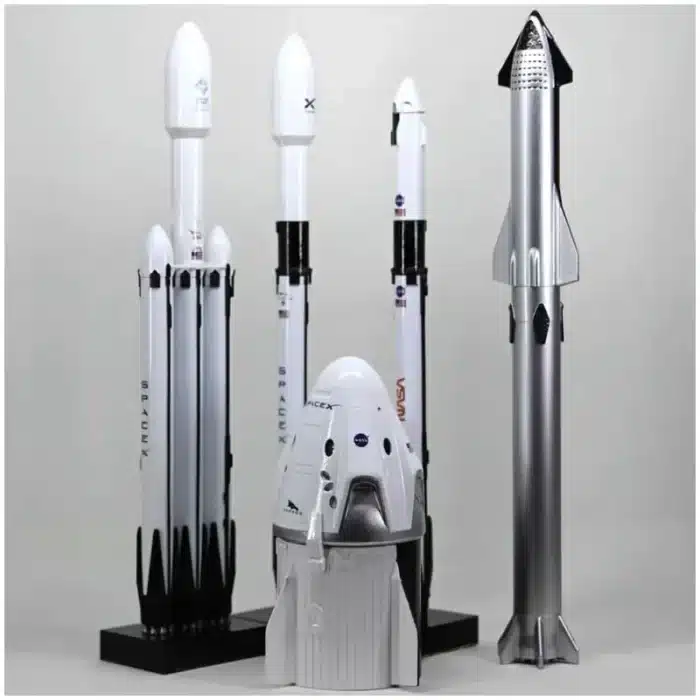 Fusée miniature Dragon 9 Nasa 2