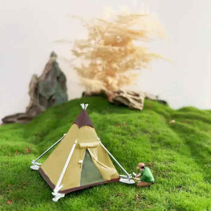 Scène de camping ou randonnée 1/64 5