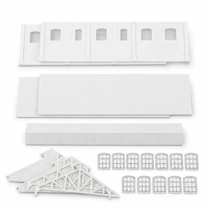 Hangar maquette 1/160