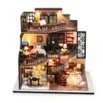 Maquette de villa rétro