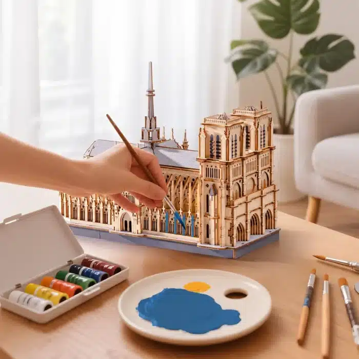 Puzzle 3D bois Cathédrale Notre Dame