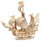 Puzzle 3D voilier miniature en bois - Small B1PCS France