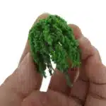 saules pleureurs miniatures pour maquette 5,5 cm