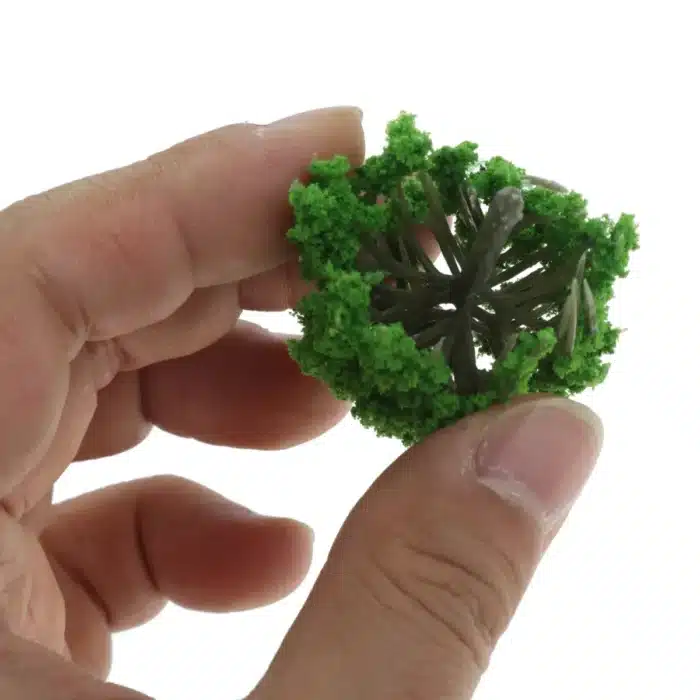 saules pleureurs miniatures pour maquette 5,5 cm