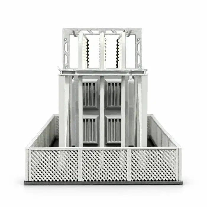 Transformateur pour maquette 1/87 blanc