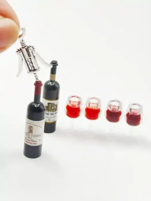 Bouteilles de vins rouges 1:12