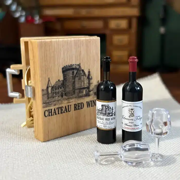 Bouteilles de vins rouges 1:12