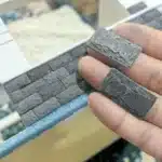 Briques miniatures grises 1:25