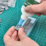 Briques miniatures grises 1:25