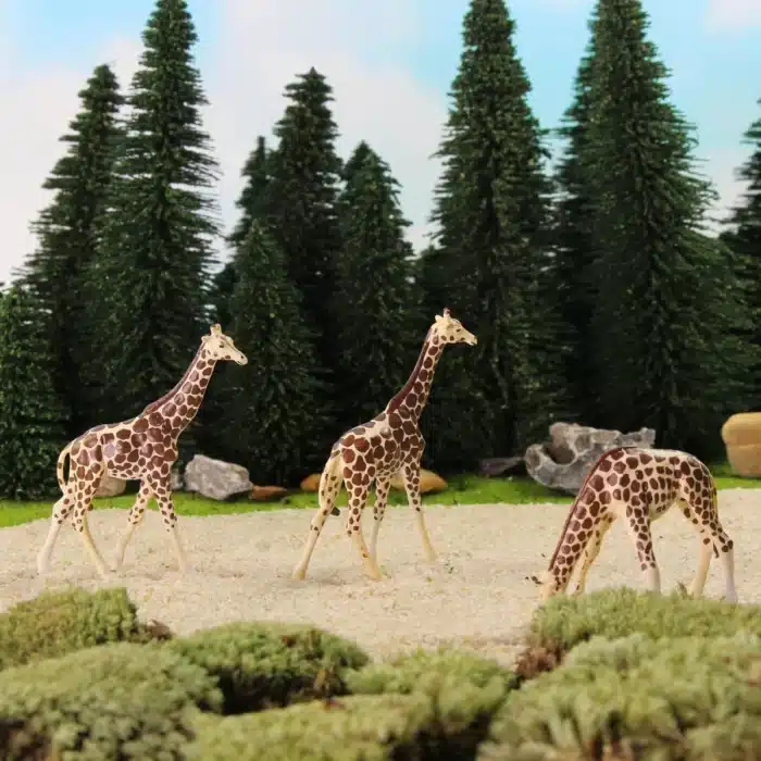 Figurine de girafes 1:87