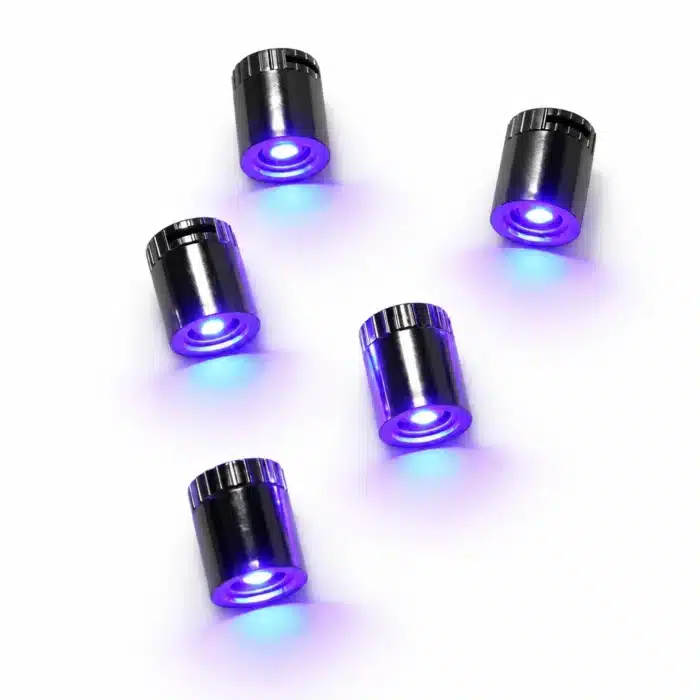 Lot de 10 spots miniatures - 10x Bleu