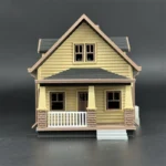 Maison de banlieue nord américaine 1:87