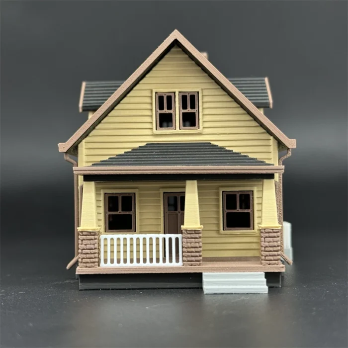 Maison de banlieue nord américaine 1:87