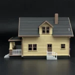 Maison de banlieue nord américaine 1:87