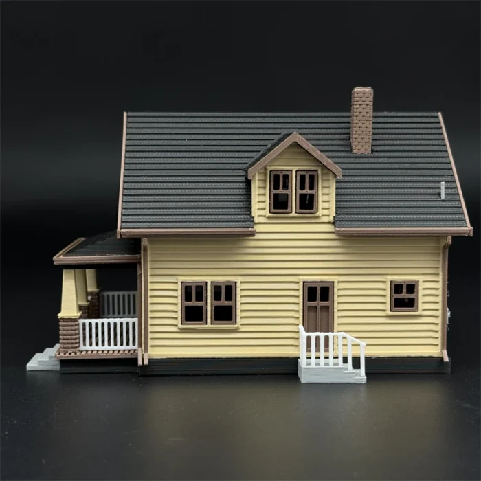 Maison de banlieue nord américaine 1:87