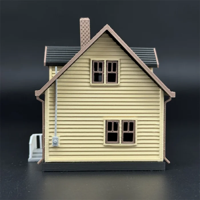 Maison de banlieue nord américaine 1:87