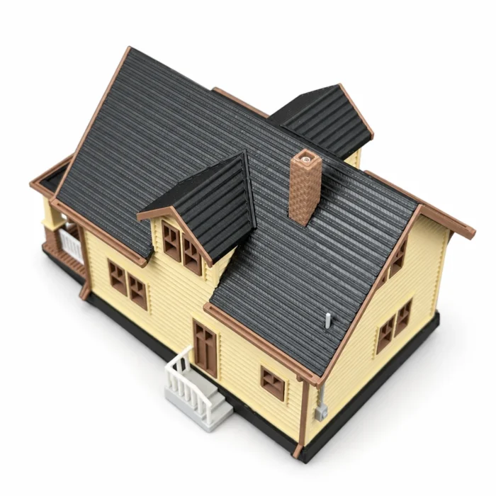 Maison de banlieue nord américaine 1:87